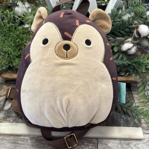 KellyToy Squishmallows 10" Hans The Hedgehog Mini Backpack New w/ tags